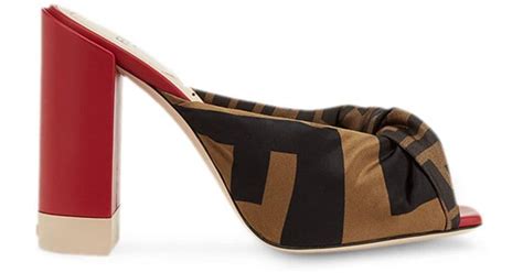 fendi sabots mule|Sandals & Mules .